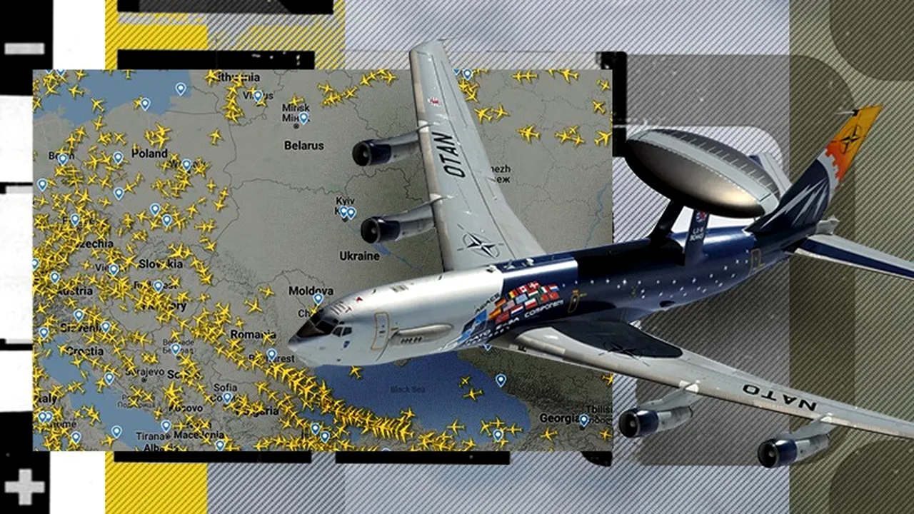 Ce avioane se aud de fapt în permanență în mai multe zone din țara noastră de când a început războiul din Ucraina