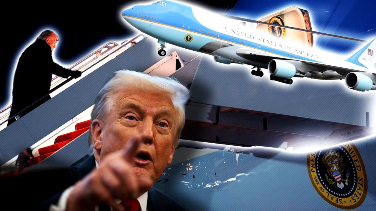 Trump a plecat cu stângul spre Davos. Avionul prezidențial s-a întors din drum la puțin timp după decolare. Ce probleme a întâmpinat Air Force One