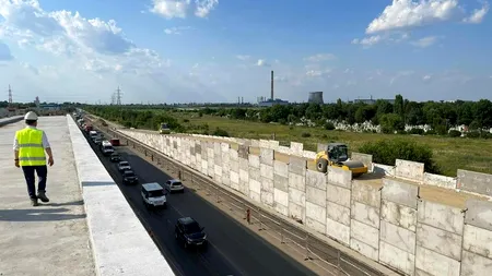 GALERIE FOTO | Cum se prezintă acum cel mai așteptat pasaj de pe Centura Capitalei: „Evoluție în grafic a lucrărilor de la Pasajul Domnești”