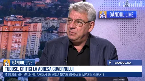 GÂNDUL LIVE. Mihai Tudose, vicepreședintele PSD: „Nu am auzit atâtea minciuni de când sunt în politică! Guvernul se comportă ca pe Titanic!”