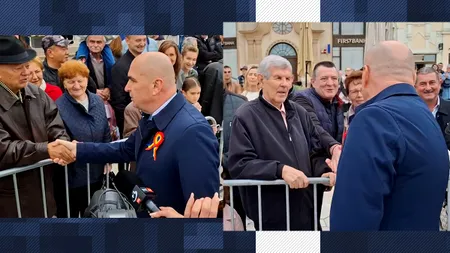 Bolojan are curaj să facă băi de mulțime doar acasă, la Oradea și doar de dincolo de gard. În rest, e fluierat și huiduit peste tot unde merge