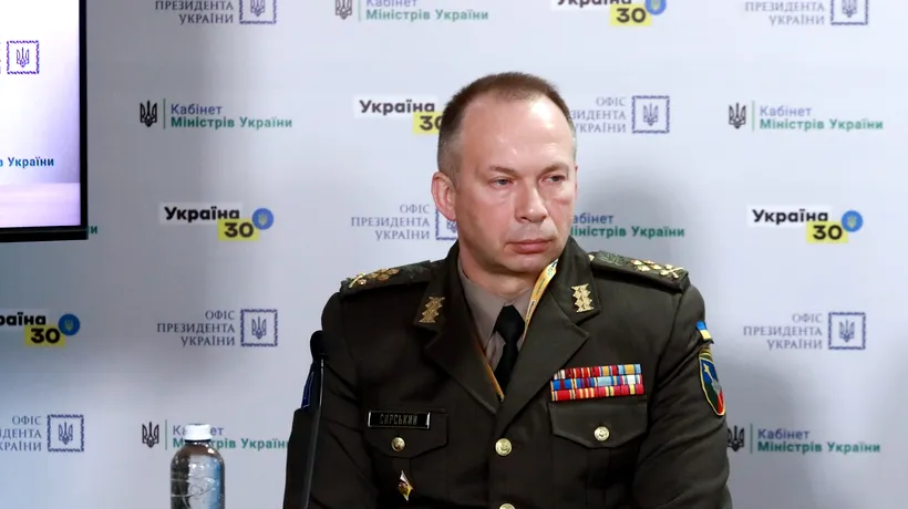 Comandantul Forțelor Terestre ale Ucrainei avertizează Rusia: ”Invazia nu va fi o plimbare prin parc, fiecare metru de pământ va fi inundat cu sângele agresorilor”