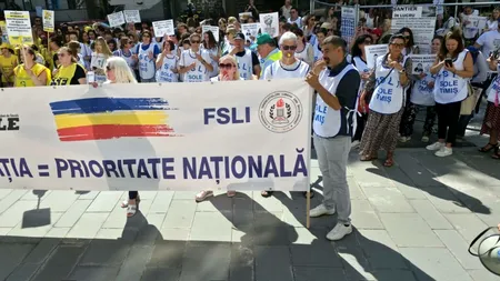 Federația Sindicatelor Libere din Învățământ: „Dacă nu suntem toți, educația va fi distrusă iremediabil de Guvernul Bolojan”