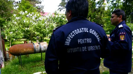 Bombă din al Doilea Război Mondial găsită într-o gospodărie din Harghita, ridicată de pirotehniști