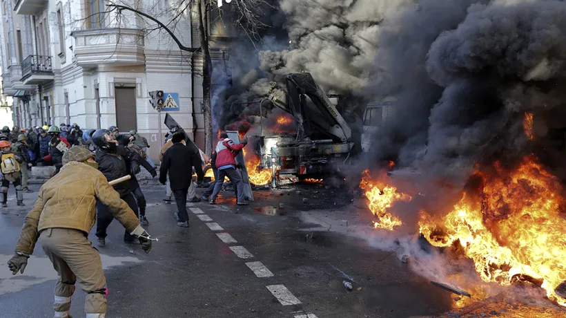 Cel puțin 67 de protestatari au murit joi la Kiev, anunță autoritățile