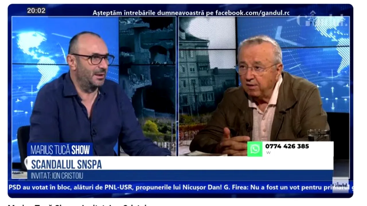 POLL Marius Tucă Show: Telespectatorii emisiunii au fost întrebați dacă ar trebui impuse reguli mai stricte în învățământ