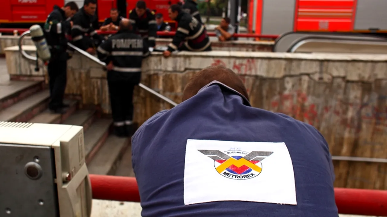 Stațiile de metrou din Capitală, construite înainte de '90, nu au aviz ISU. Ce s-ar putea întâmpla în cazul unui incendiu la metrou