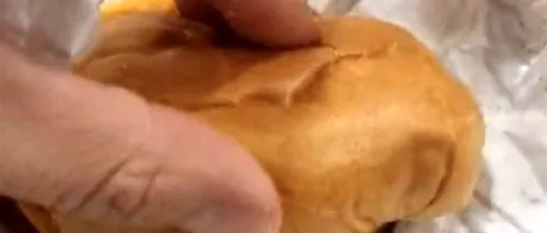 Ce a PRIMIT, de fapt, un client care a comandat un cheeseburger de 4.20 lei dintr-un McDonald's din Cluj-Napoca