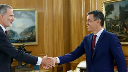 VIDEO | Regele Spaniei i-a cerut premierului de stânga, Pedro Sánchez, să formeze guvernul. „Ne așteaptă săptămâni de multe minciuni”
