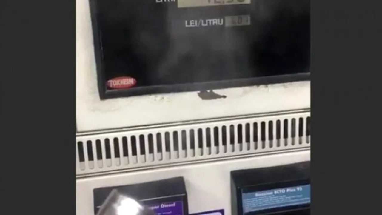 Șofer furat „la pompă