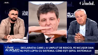Nicușor Dan în lupta cu sistemul. Cristoiu: Discuția despre sistem este suveranistă și aberantă