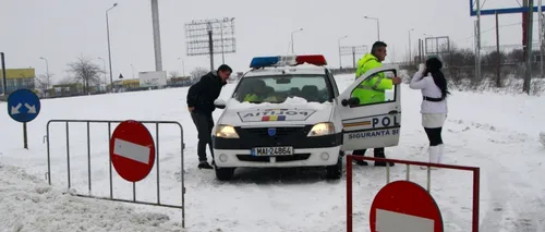 COD PORTOCALIU și GALBEN de ninsori și viscol în București și 16 județe. LISTA drumurilor închise și a zborurilor și trenurilor anulate
