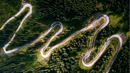 Șoseaua din România supranumită 