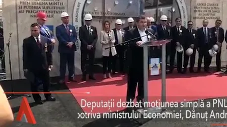 Incompetența FALIMENTEAZĂ România! Deputații dezbat moțiunea simplă a PNL împotriva ministrului ECONOMIEI