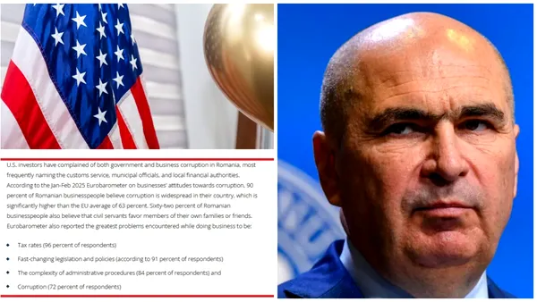 Raportul Departamentului de Stat al SUA despre România, în 2026: Investitorii americani consideră corupția „o provocare continuă”. Sectorul energetic, „deosebit de vulnerabil”