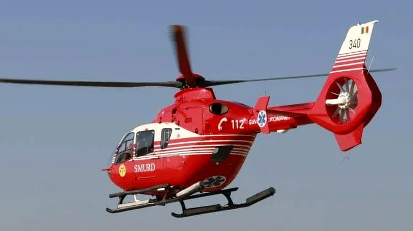Copil de 5 ani, preluat de un elicopter SMURD, după ce a fost accidentat pe o trecere de pietoni din Mangalia