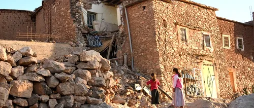 IMAGINILE dezastrului lăsat de cumplitul cutremur din Maroc. Trei zile de doliu naţional, peste 2.000 de oameni au murit