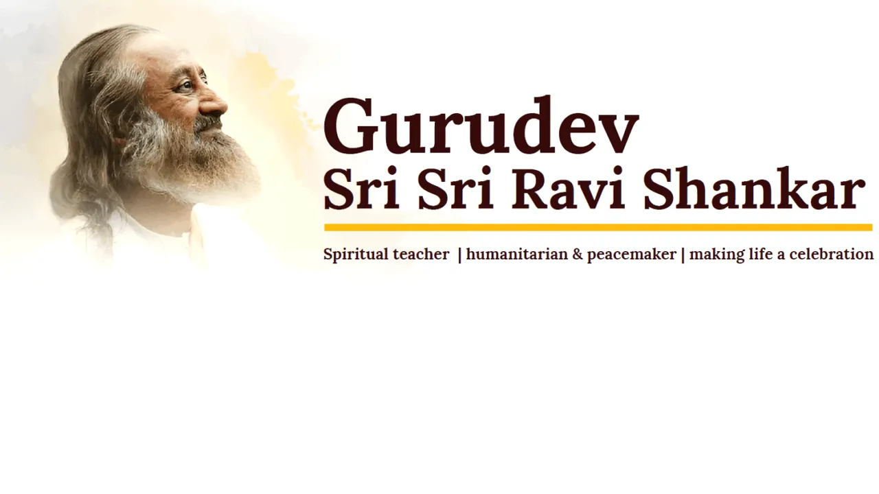 Gurudev Sri Sri Ravi Shankar, mentorul spiritual, ale cărui învățături ajută la crearea unei lumi fără violență, vine la București