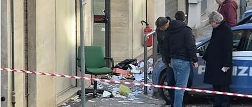 O bombă a explodat la o secție de poliție din sudul Italiei. Ce au descoperit anchetatorii