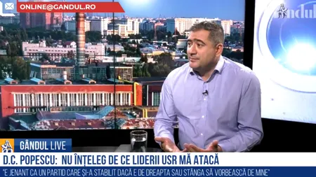 Gândul LIVE. Dan Cristian Popescu: „Sunt candidatul PNL pentru funcția de primar al sectorului 2 / Voi candida oricum, chiar și independent” / Atac la conducerea USR