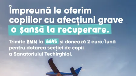 Life@Teki: Lansare de proiect pentru dotarea secției pentru copii a sanatoriului Techirghiol
