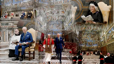 Moment istoric la Vatican: Familia regală britanică se roagă alături Papa, pentru prima dată în ultimii 500 de ani