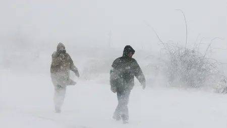 AVERTIZAREA COD GALBEN de vânt puternic, prelungită în cinci județe
