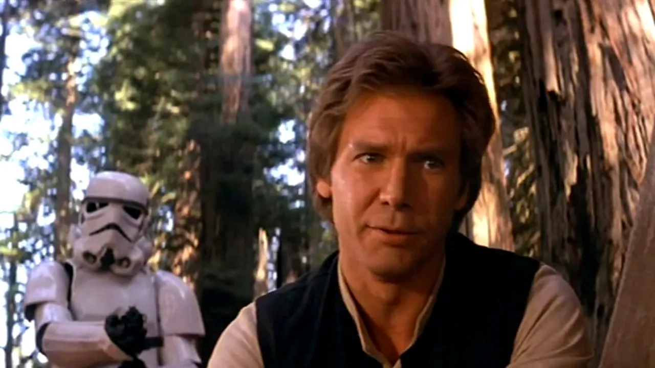 Harrison Ford redevine personajul Han Solo în 