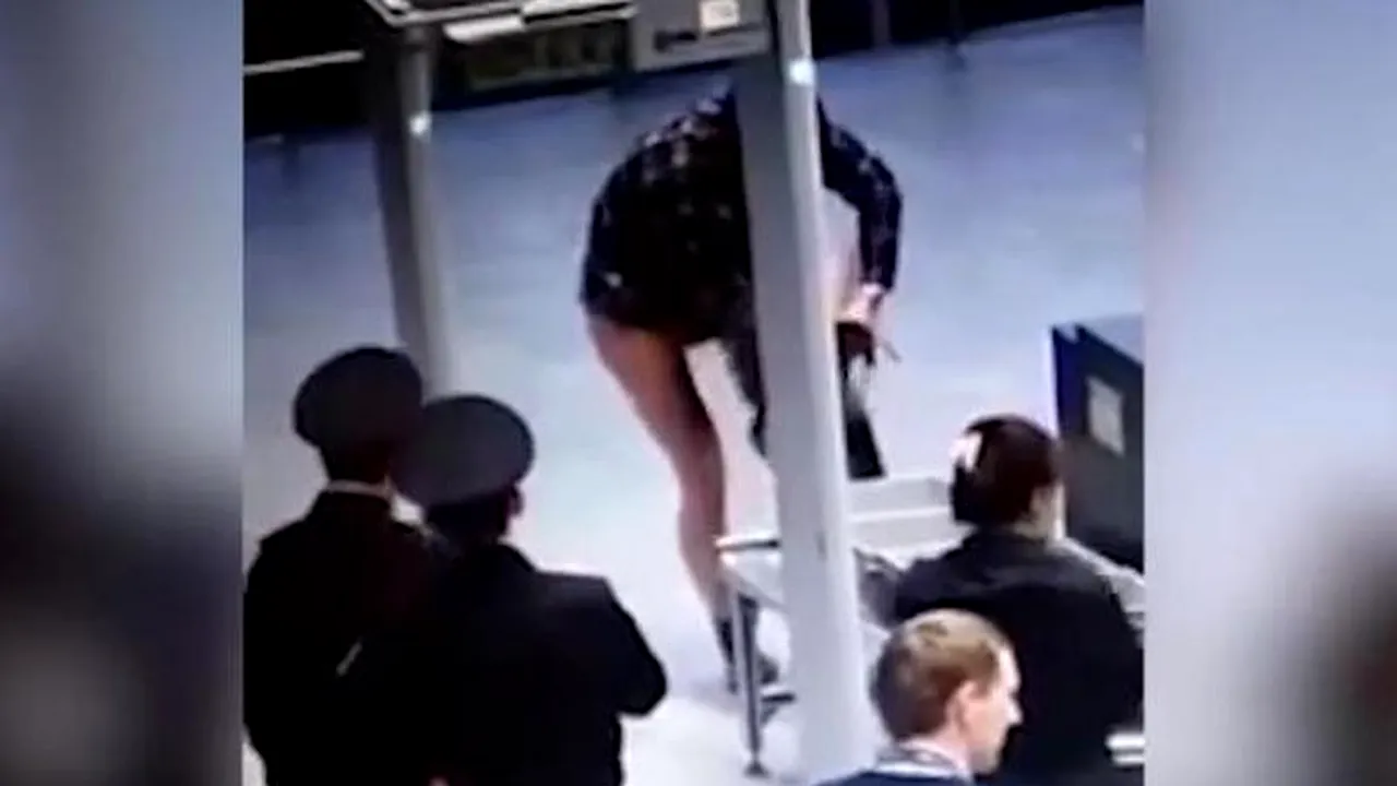 „Vă rog să vă dați cureaua jos!