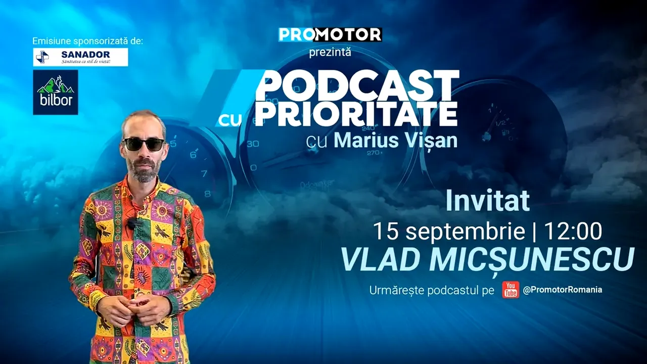„Podcast cu Prioritate” #81 by ProMotor: Vlad Micșunescu analizează noile vedete de la IAA Mobility 2025