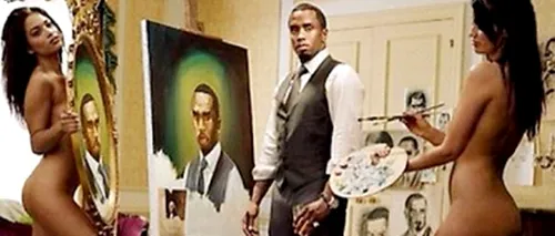 Rapperul Diddy s-a apucat de pictură. Artistul are și două asistente