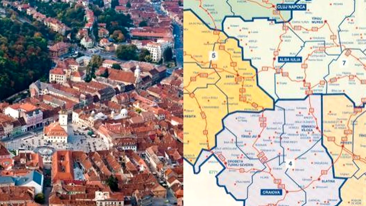 SCHIMBARE RADICALĂ pe HARTA ROMÂNIEI: care va fi CAPITALA de care vei aparține. Orașele care rămân în dispută