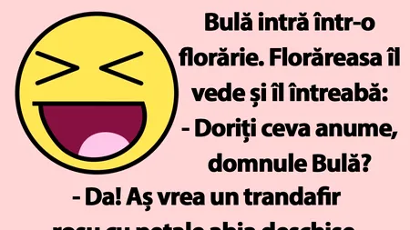 BANC | Bulă și florăreasa