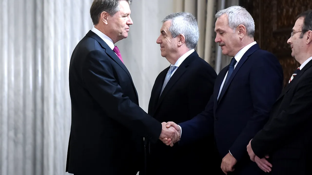Iohannis îi transmite lui Dragnea că nu va numi alt premier dacă Grindeanu nu demisionează sau nu e dat jos cu moțiunea de cenzură