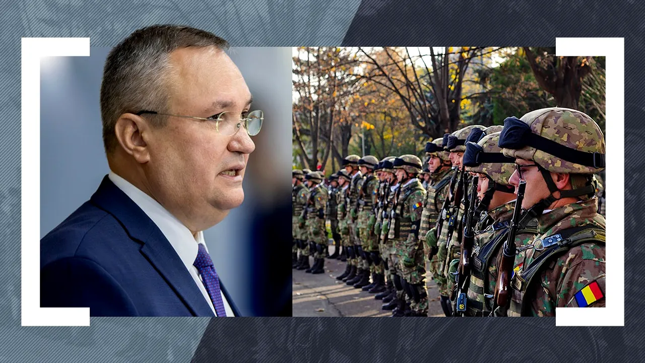 Nicolae Ciucă, despre serviciul militar obligatoriu: „Reintroducerea nu este o DECIZIE ușoară”