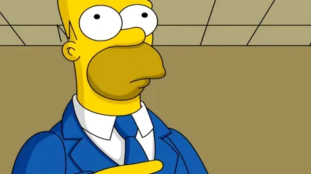 FOTO. Homer Simpson, într-o ipostază inedită alături de o celebră jurnalistă 