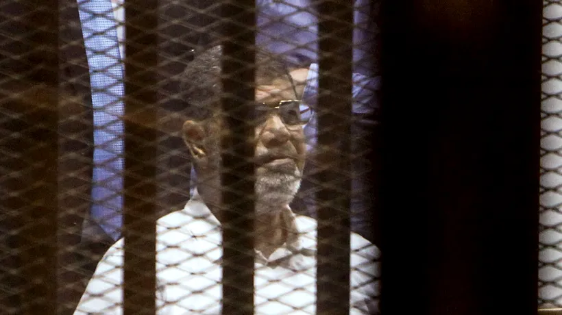 Fostul președinte egiptean Mohamed Morsi a fost condamnat la moarte