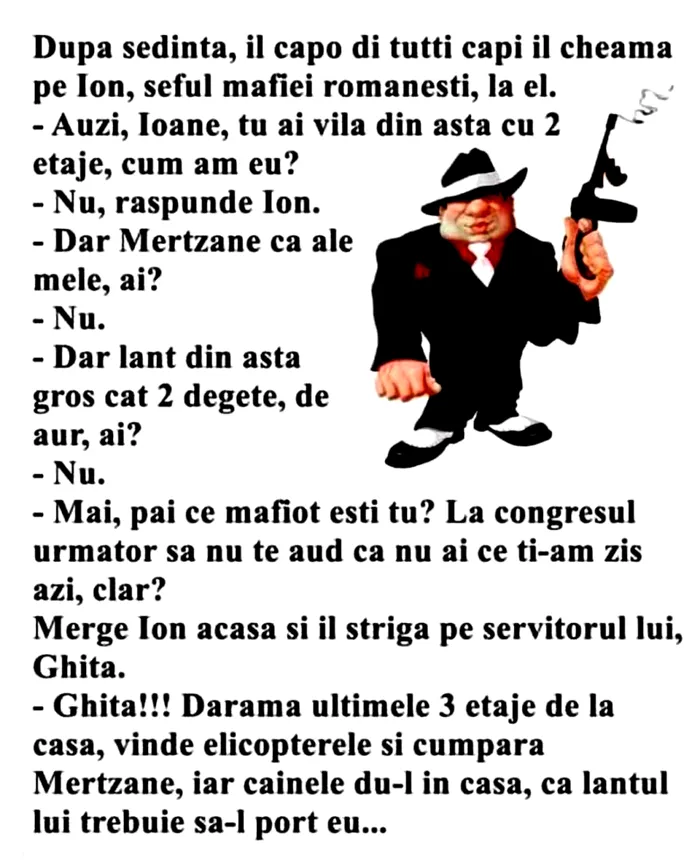 BANCUL ZILEI Ion, șeful mafiei din România