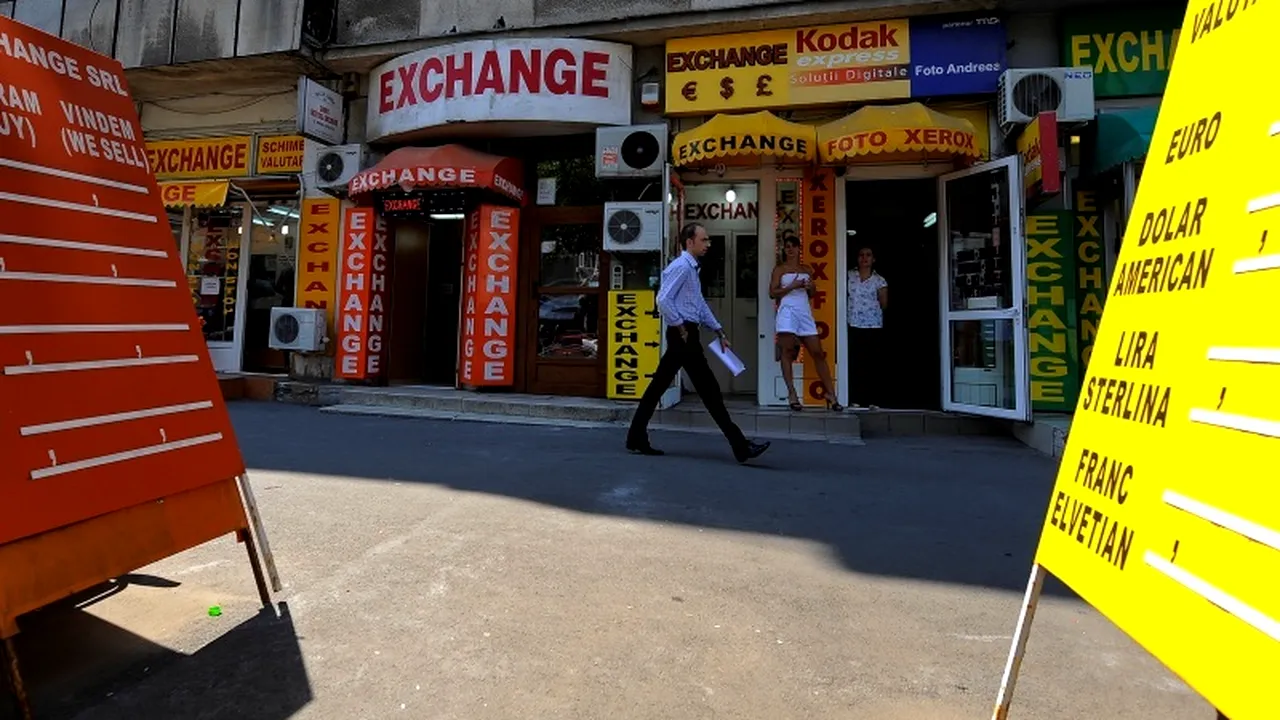 Moneda națională s-a apreciat în fața euro și a dolarului american. Cotația BNR a ajuns la 4,4462 lei/euro 