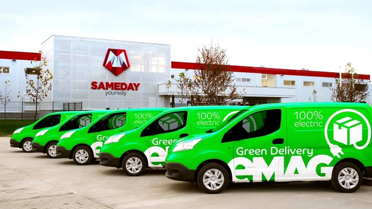 Schimbare majoră la eMAG. Ce mașini va folosi pentru a livra produsele: „Ne propunem ca în următoarele șase luni să ajungem la 70 de vehicule