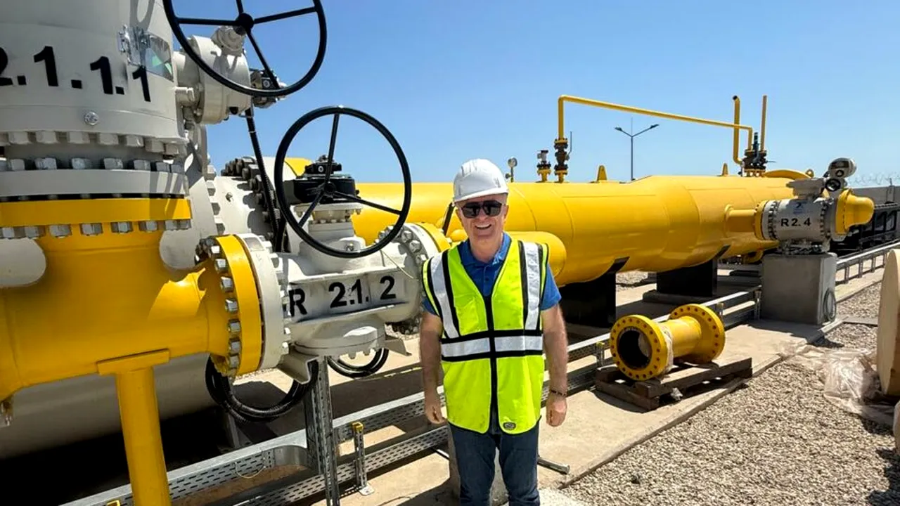 Lucrările la conducta care aduce GAZELE din Marea Neagră s-au finalizat. Ion Sterian (Transgaz): „Recepția este în curs”. Când va fi predat gazoductul