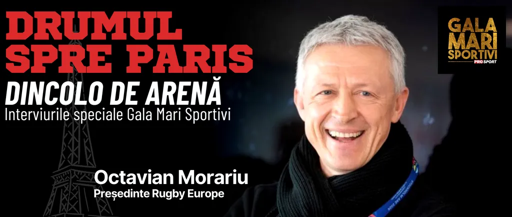 Octavian Morariu, mesaj la Gala Mari Sportivi ProSport 2023: „Știți când au cea mai mare nevoie de noi sportivii? Când sunt jos, la câștig e ușor”