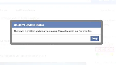 FACEBOOK BLOCAT. FACEBOOK s-a BLOCAT în România cu puțin înainte de ora 15. Problema este globală