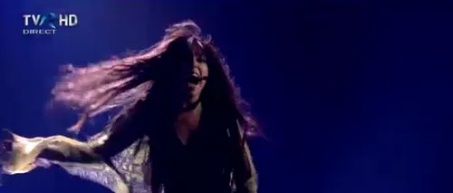 FINALA EUROVISION 2012. Loreen, marea favorită, aclamată de public când a cântat EUPHORIA - VIDEO