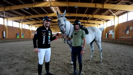 Ce EXPERIENȚĂ. Și-a lăsat monopostul de 500 de cai putere pentru o iapă cu pedigree