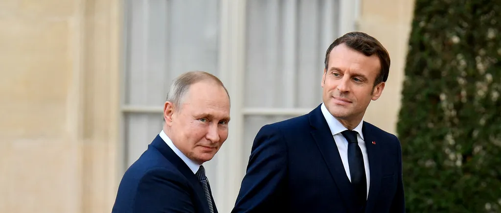 O discuție aprinsă între Emmanuel Macron și Vladimir Putin, purtată cu doar patru zile înainte de izbucnirea războiului din Ucraina, a fost făcută publică