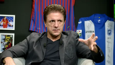 Mesaj emoționant al lui Gică Popescu, la moartea unei legende a U. Craiova:  
