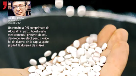 Poporul Algocalmin. Românii au luat într-un an 383 milioane de analgezice. De ce în unele țări un compus al acestora este interzis