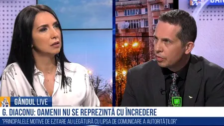 GÂNDUL LIVE. Medicul psihiatru Gabriel Diaconu: „Vaccinarea este prima campanie cu adevărat sanitară în România în ultimii 50 de ani” / Lipsa de comunicare din partea medicilor, o mare problemă în campanie- VIDEO