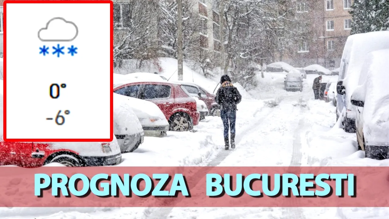 Meteorologii ACCUWEATHER anunță o iarnă cum n-a mai fost de mulți ani, în București. Ce se întâmplă în decembrie 2024 și ianuarie 2025